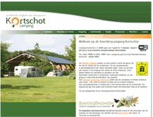 Tablet Screenshot of kortschot.nl